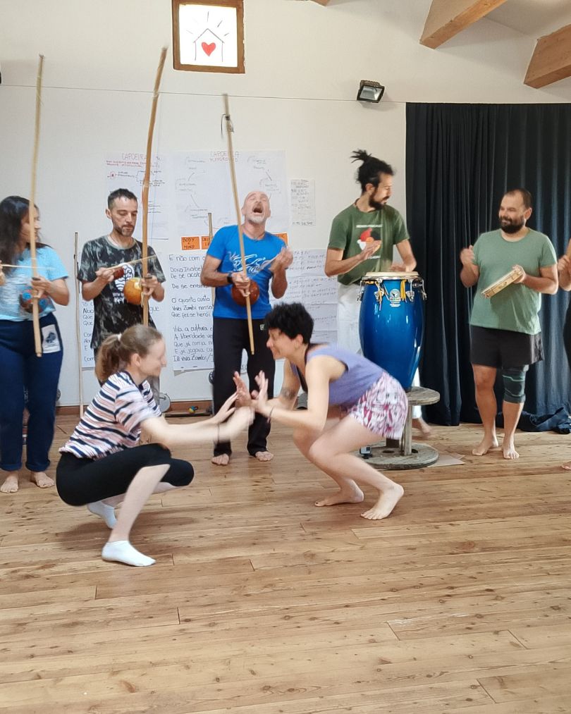 practica de capoeira